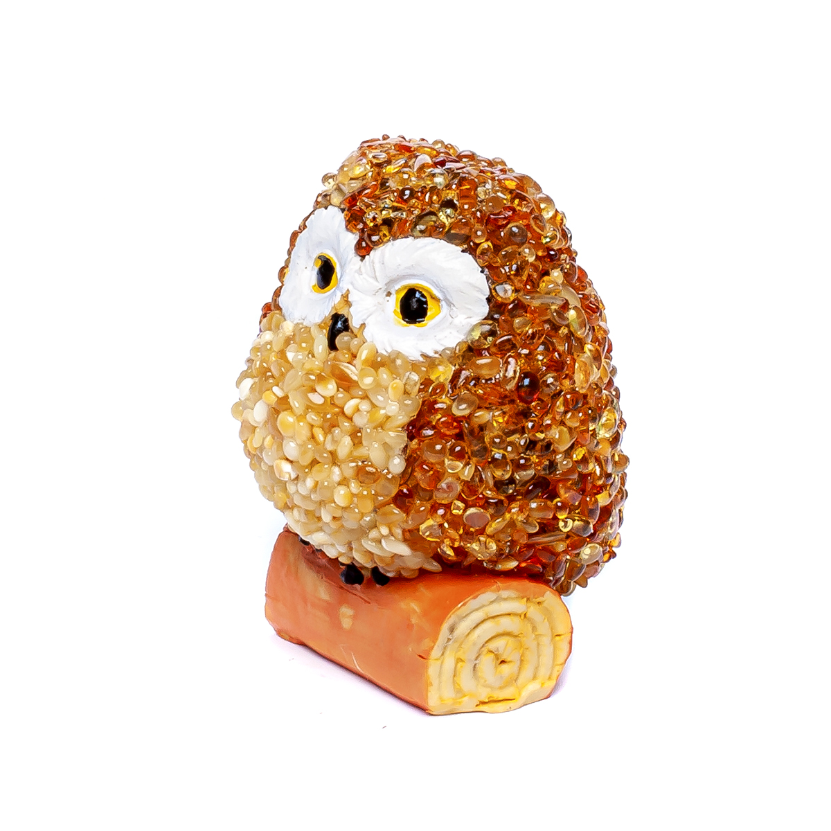 Сова Керамика Янтарь